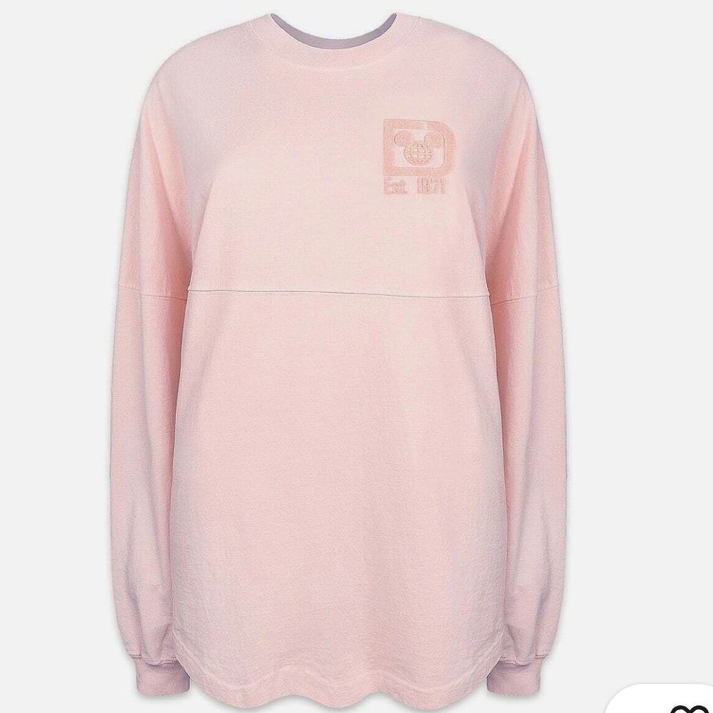 Disney Pink Long Sleeve Women's Top